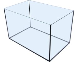 Aquarium Met Zwarte Kit 40x25x25 cm