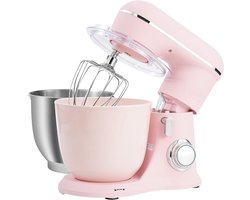 MMP® Mixer met mengkom - Mixer - Mixer met mengkom keukenmachine - Roze - ‎35cm x 33cm x 22cm
