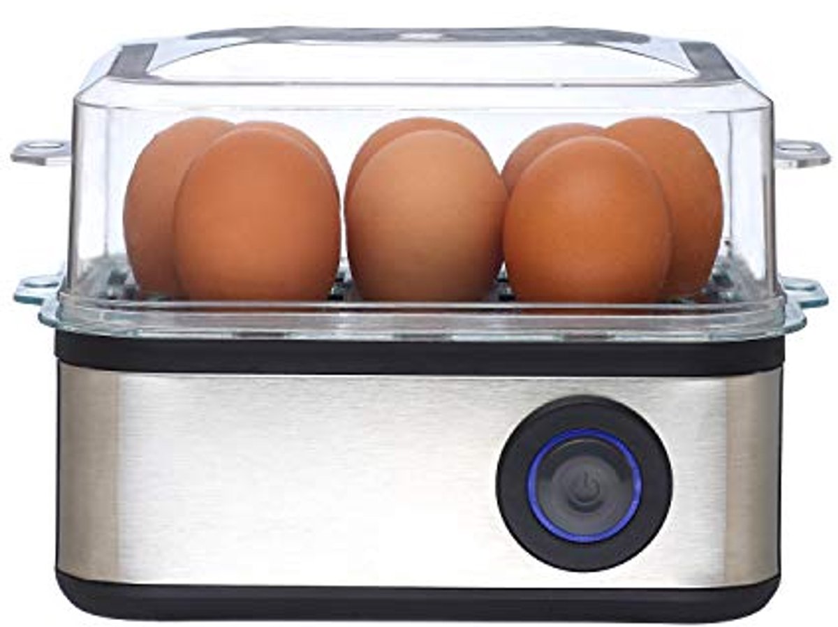 Multifunctionele eierkoker met inzetstuk voor gepocheerde eieren - 500 W