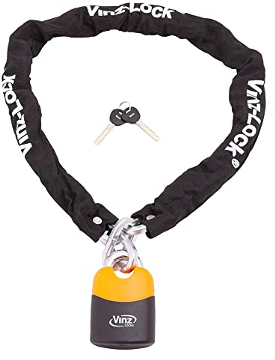 Kettingslot voor Motor, Scooter en Quad - 150 cm, 10 mm Dikte
