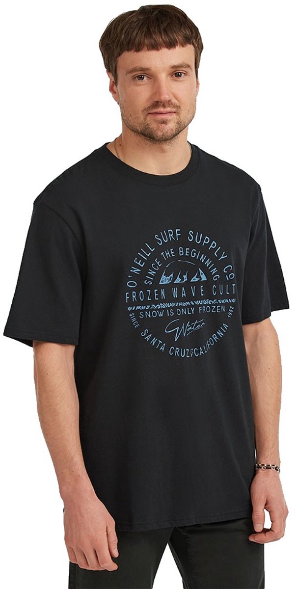 O´neill Muir T-shirt Met Korte Mouwen S Man Zwart