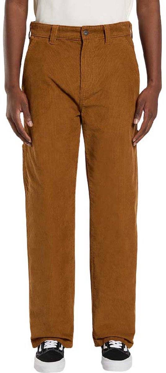 Dickies Corduroy Carpenter Broek 29 30 Man Bruin
