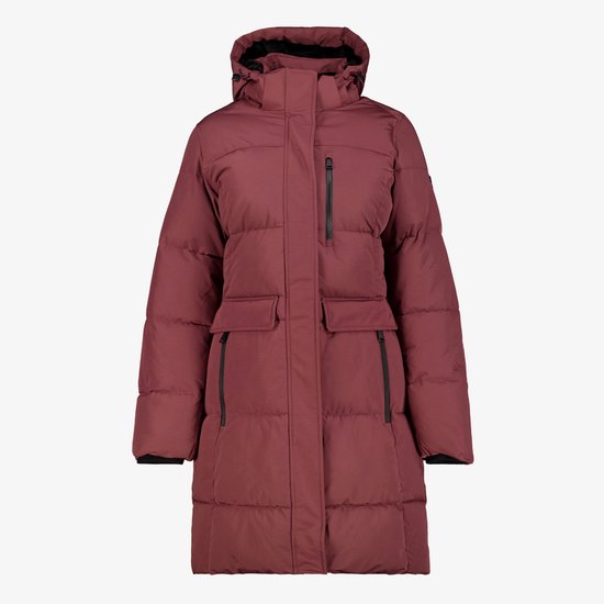 Veste outdoor matelassée pour femme Kjelvik rouge - Taille L
