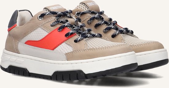 Baskets pour femmes basses Ton & Ton Erjon 1 Garçons - Cuir - Beige - Pointure 33