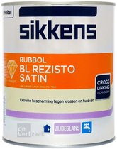Sikkens Rubbol BL Rezisto Satin - 3L - RAL 9016 | Blanc trafic