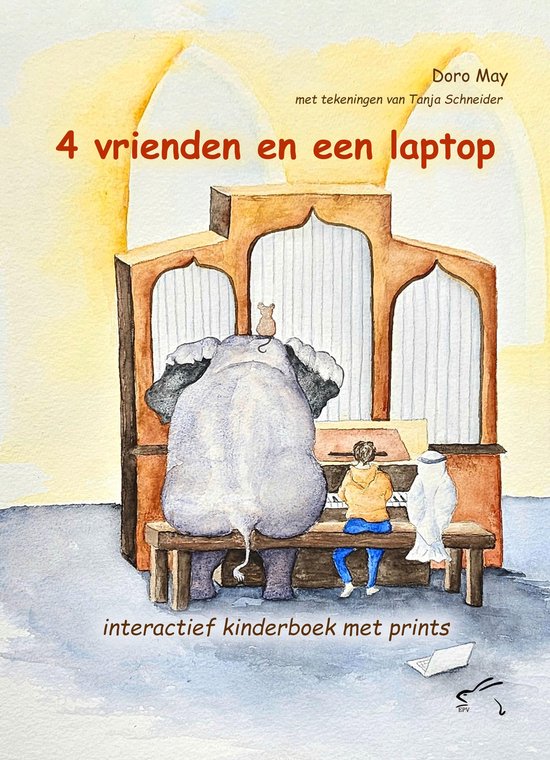 4 vrienden en een laptop - cover
