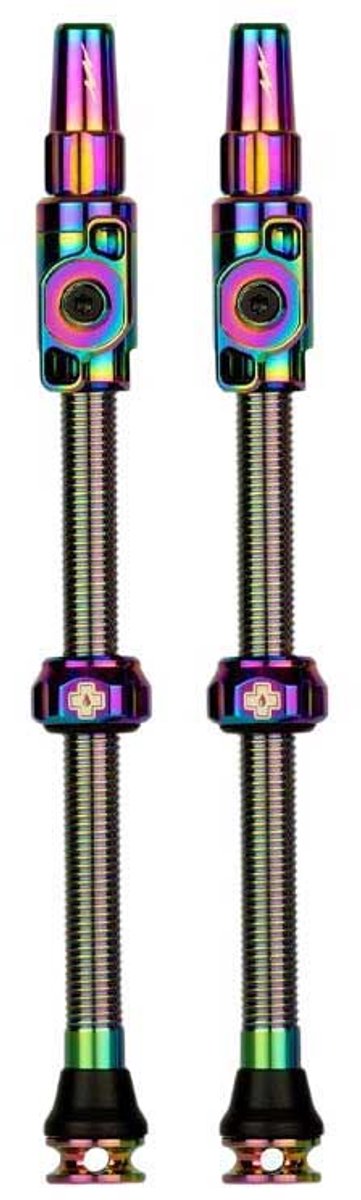 Muc Off Tubeless Big Bore Lite 80 Mm Kleppen Veelkleurig