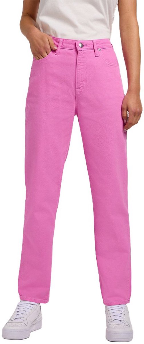 Lee Carol Straight Fit Spijkerbroek 26 31 Vrouw Sugar Lilac