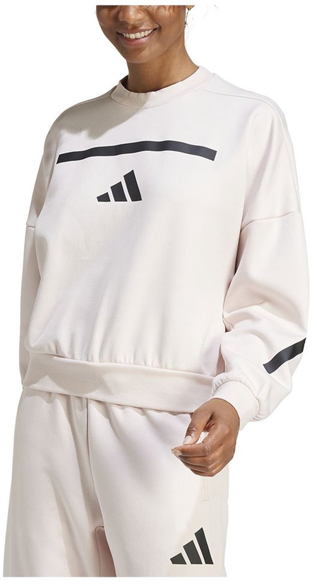 Adidas Z.n.e Sweatshirt L Regular Vrouw Wonder Quartz
