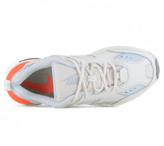 nike m2k white orange