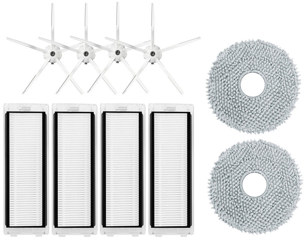 Geschikt voor Roborock P10 / Q Revo hoofdborstel, zijborstel, filter, dweil, stofzuigeronderdelen