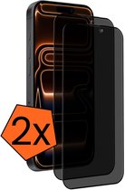 Screenprotector - 2 Stuks - Geschikt voor Apple iPhone 17 Pro - Privacy Filter - Gehard Glas - Beschermglas - Tempered Glass - Screen Protector