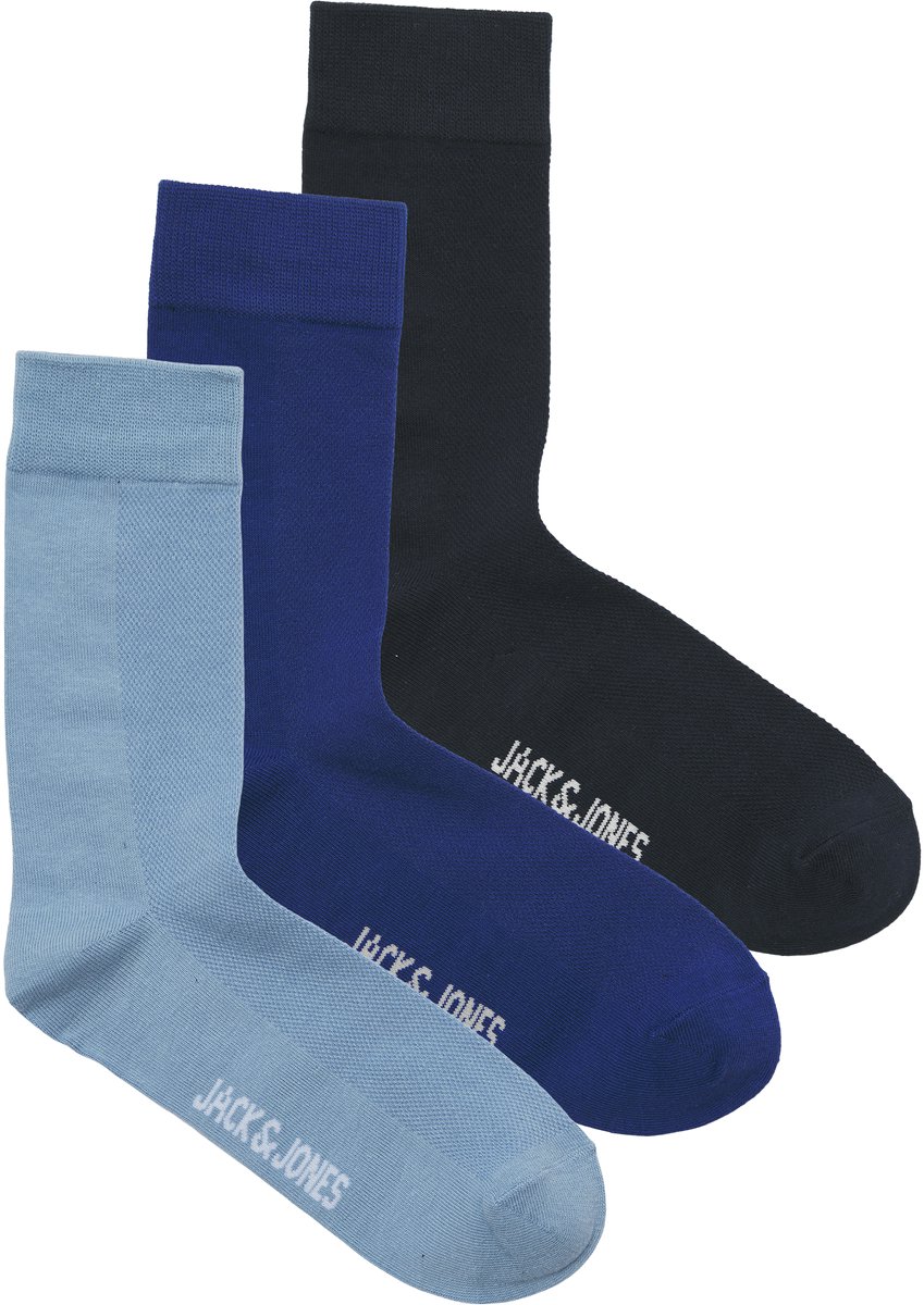 JACK&JONES - JACASHER SOLID SOCKS 3 PACK - Heren - Sokken