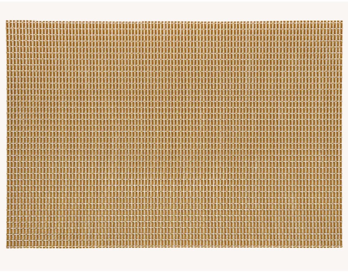 G. Wurm Luxe Tafel placemats Louvre - goud - kunststof - 45 x 30 cm - Onderleggers - Kerst