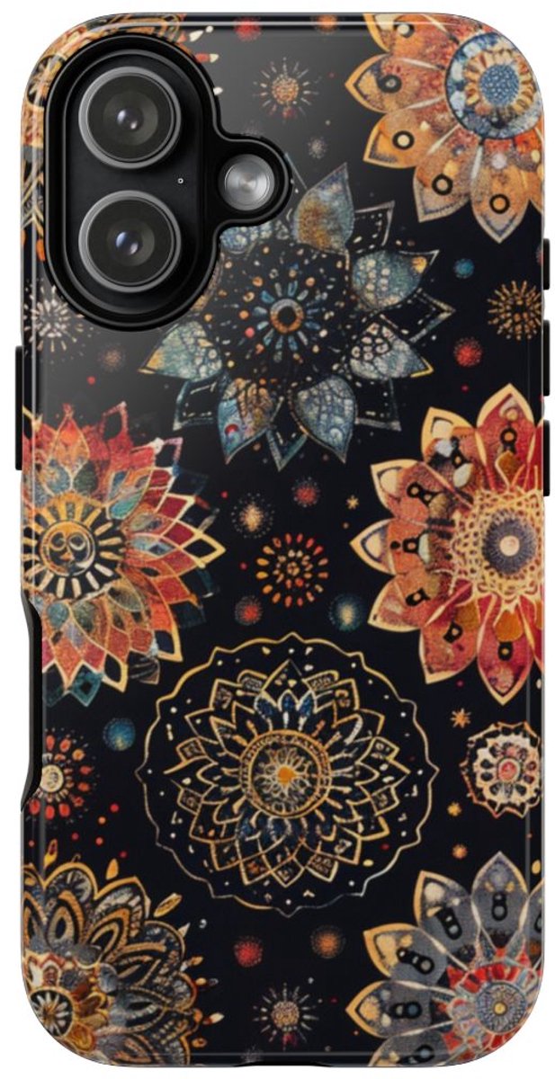 Kleurrijk Mandala Patroon – Telefoonhoesje Geschikt voor iPhone 17