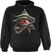 Sweat à capuche Spiral Evil Eye pour homme - Noir - XXL