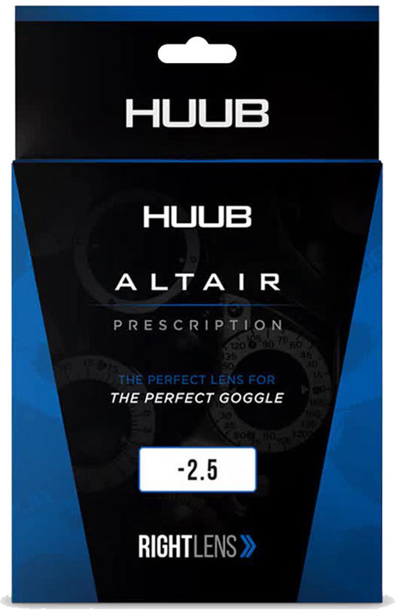 Huub Altair Rechter Optische Lens Transparant -4.5