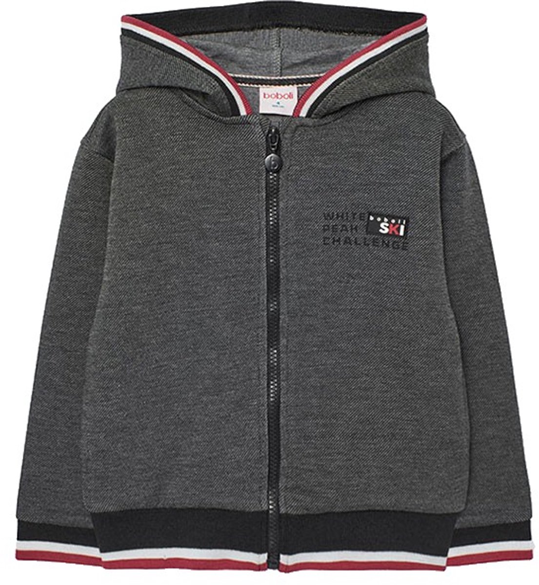 Boboli Knit Fantasy Jas 12 Years Jongens Zwart