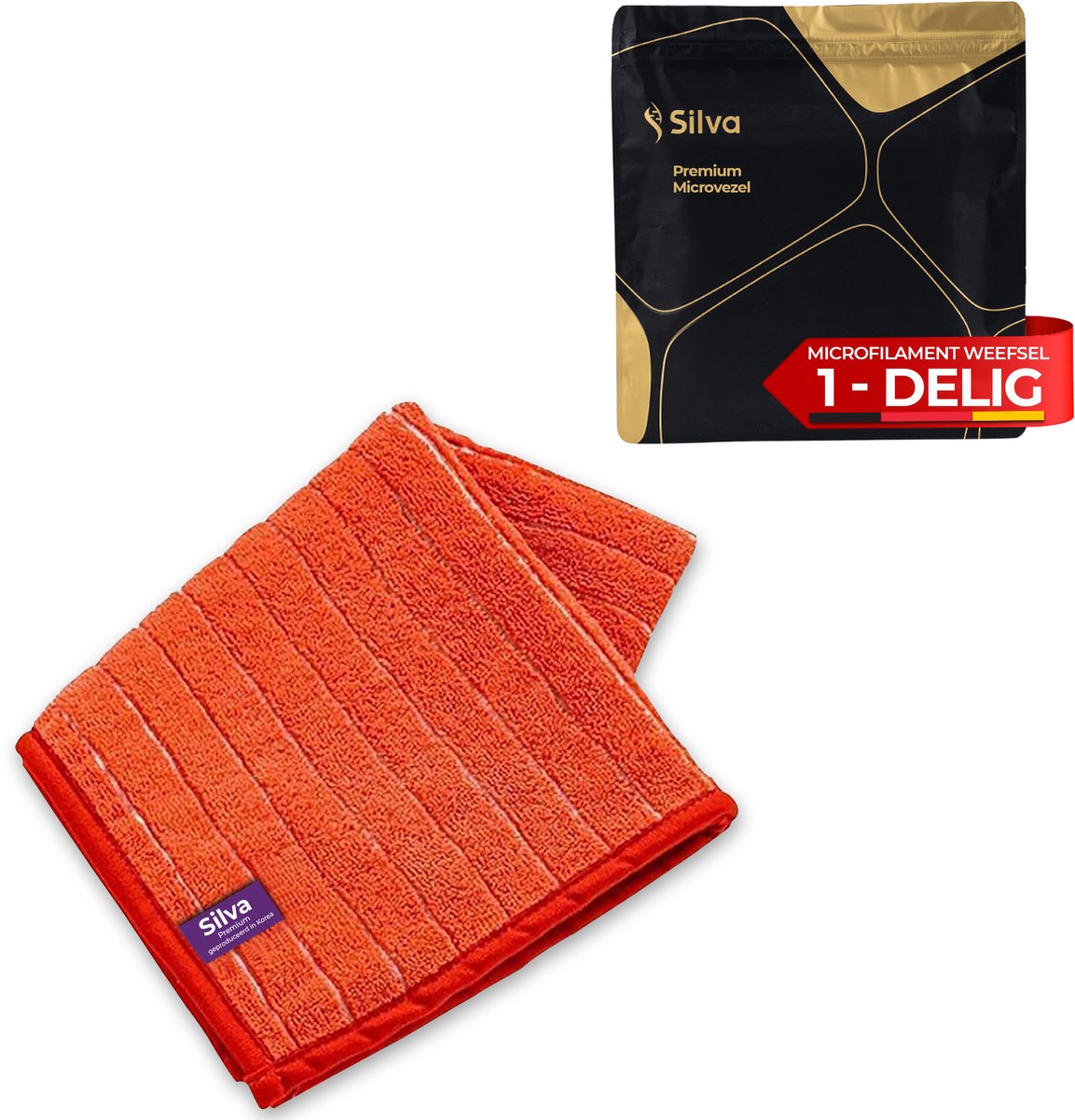 Silva Microvezel Theedoeken - Keukendoek - Hoge Absorptie - 40x70cm