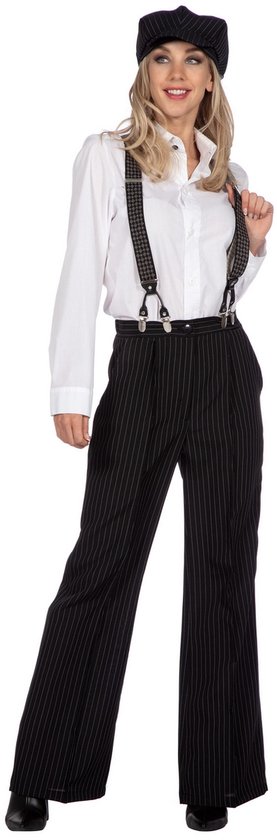 Pantalon à fines rayures Premium Années folles - Taille 46