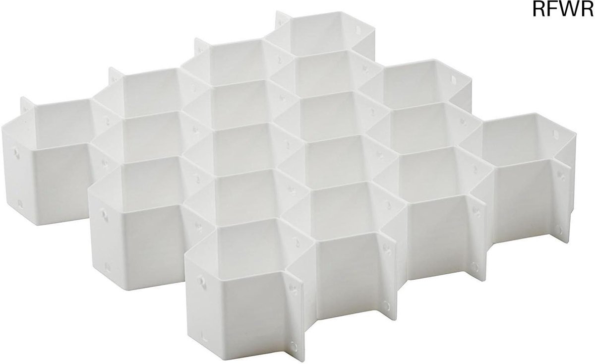 RFWR® Honingraat lade organizer - Ruimtebesparend en aanpasbaar