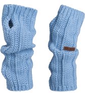 Knit Factory Nica Armwarmers - Crystal Blue - One Size