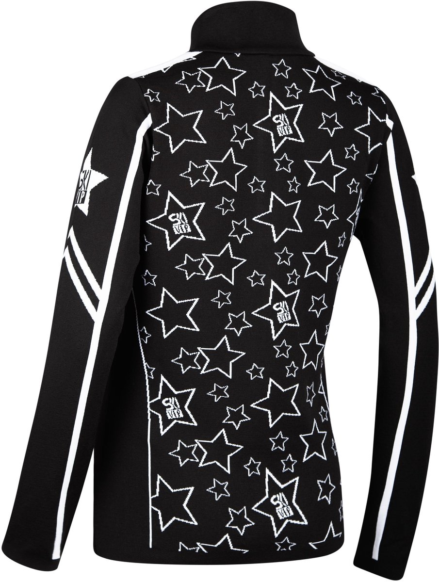 NEWLAND N4 6800 lady t-neck Skipully dames Zwart