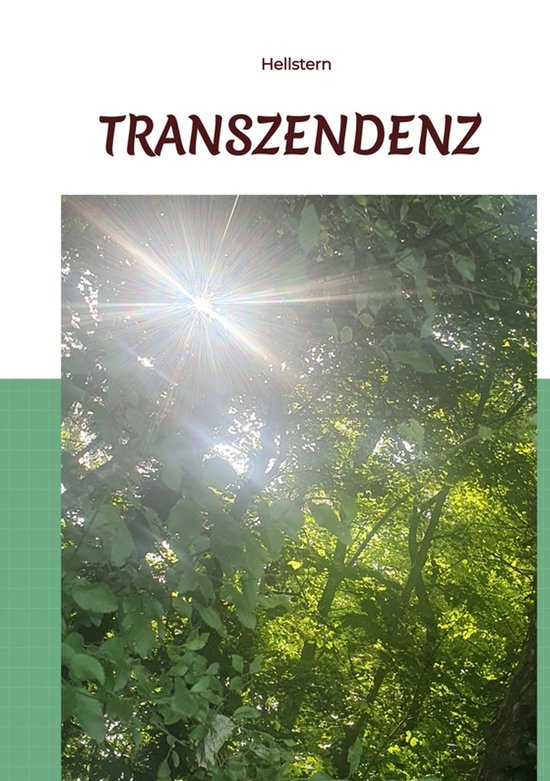 Transzendenz - cover