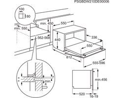 vaatwasser 55cm 6 couverts 49db volledig geïntegreerd - electrolux - ESL2500RO1