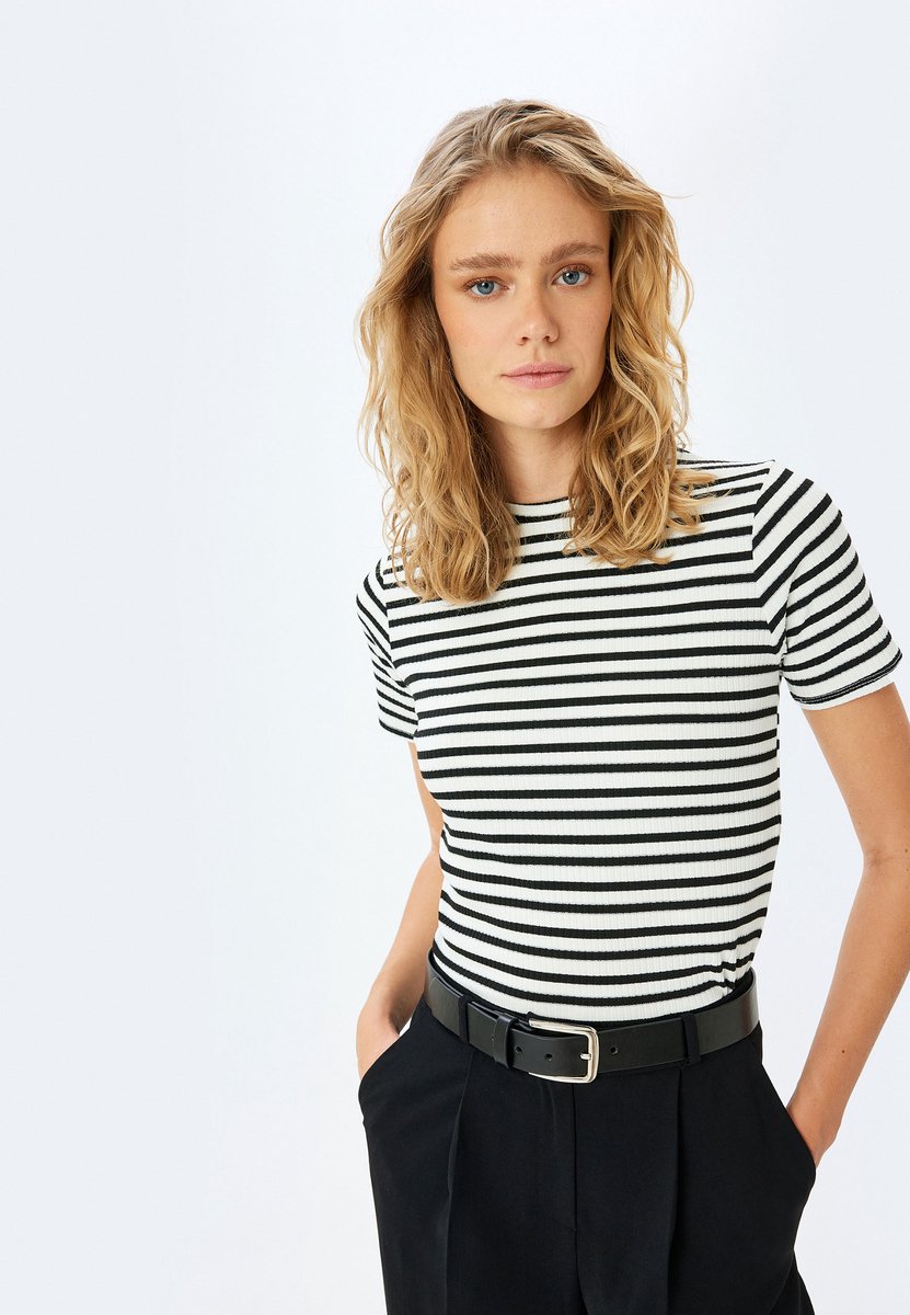 Korte mouw Ronde kraag T-Shirt