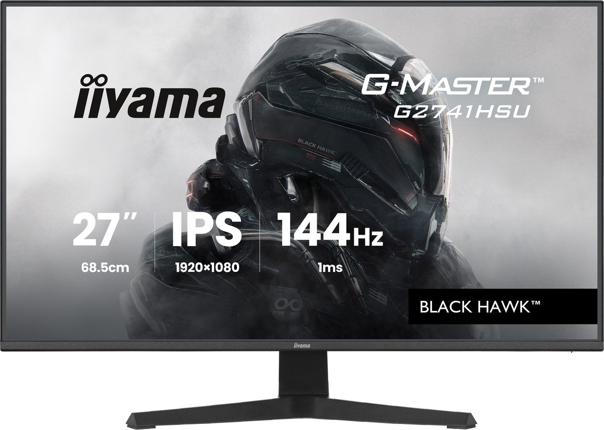 iiyama G-Master G2741HSU-B1 Black Hawk - 27 inch - Full HD -