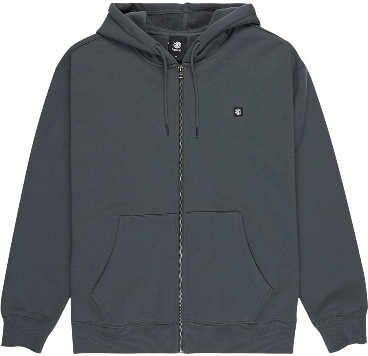 Element Icon Rain Sweatshirt Met Rits S Man Ardoise