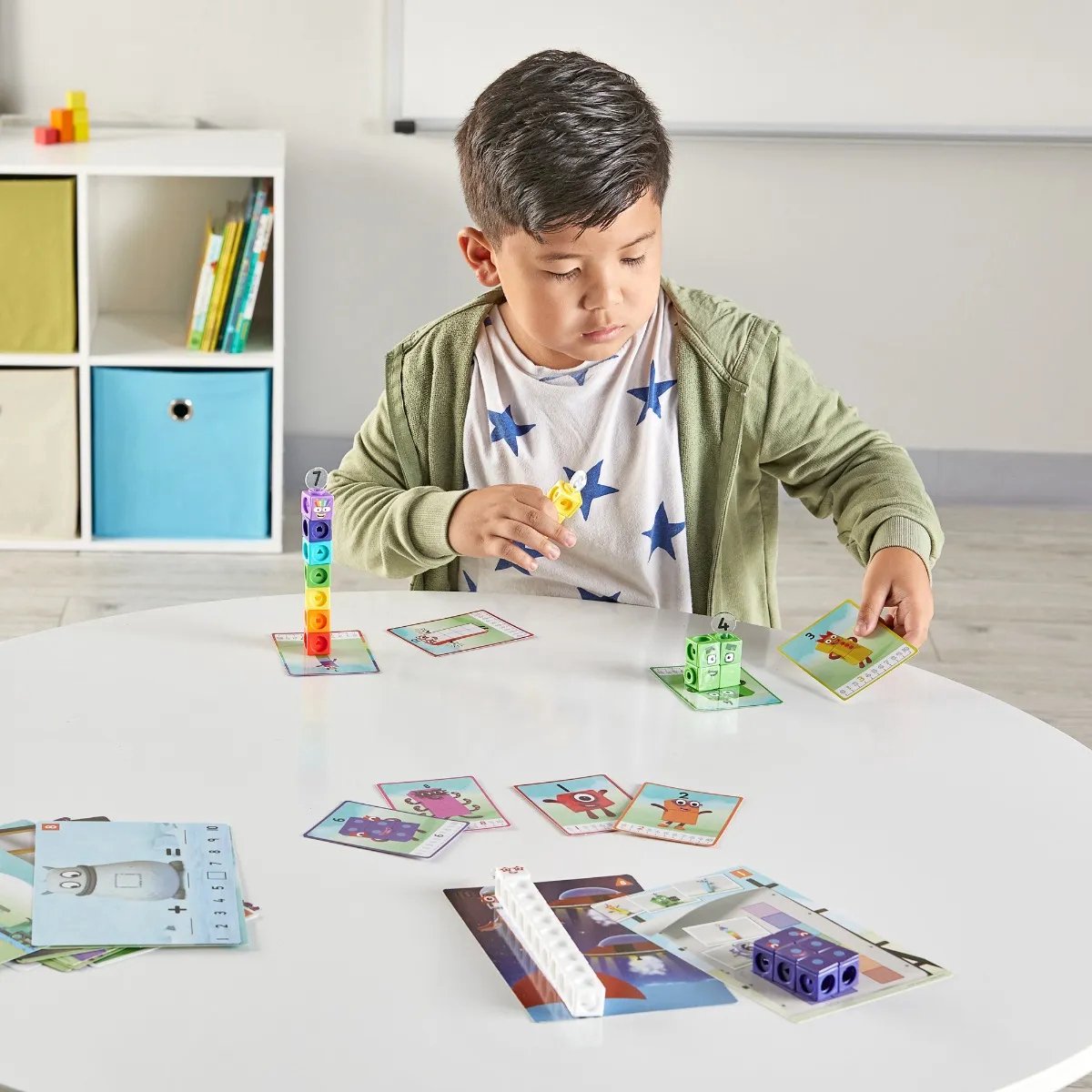 Learning Resources MathLink® Cubes Numberblocks® 1-10 Activity Set - 3+ — afbeelding 16