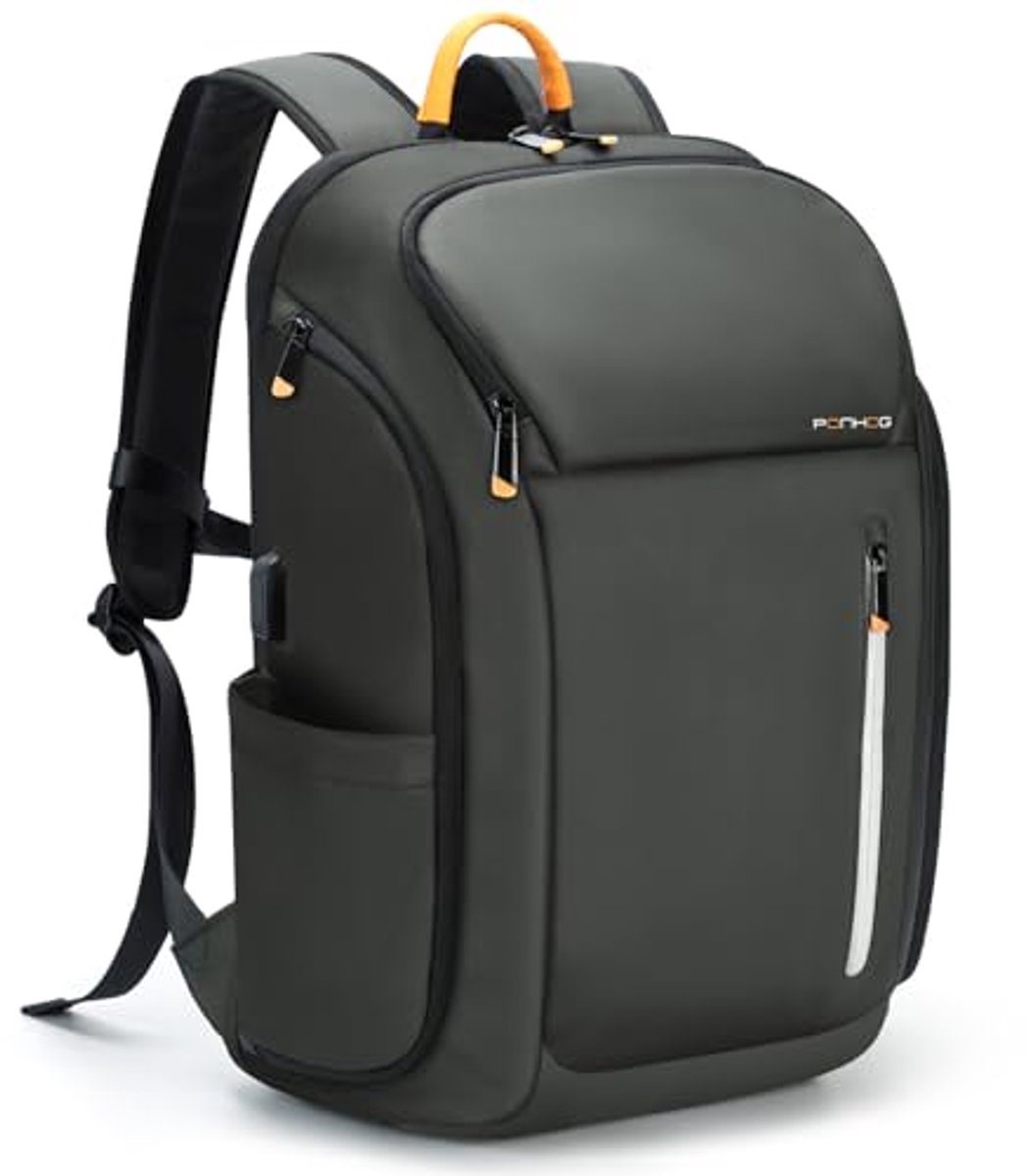 Duurzame 30L Rugzak voor Laptop met USB-poort en Anti-Diefstal Functie