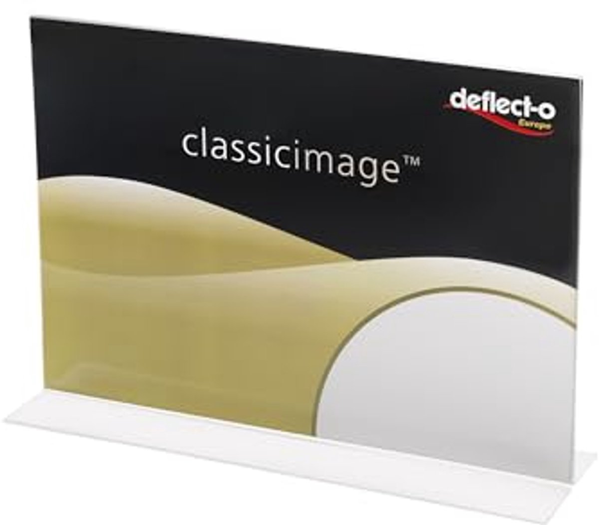 A6 Sign Holder voor Menu en Documenten - Staande Folderhouder voor Tafels