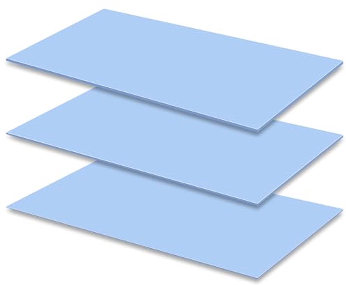 Siliconen Thermische Pad 3 Stuks 200 x 100mm - 0.5/1/1.5mm Dikte voor Koeling van SSD, CPU, GPU