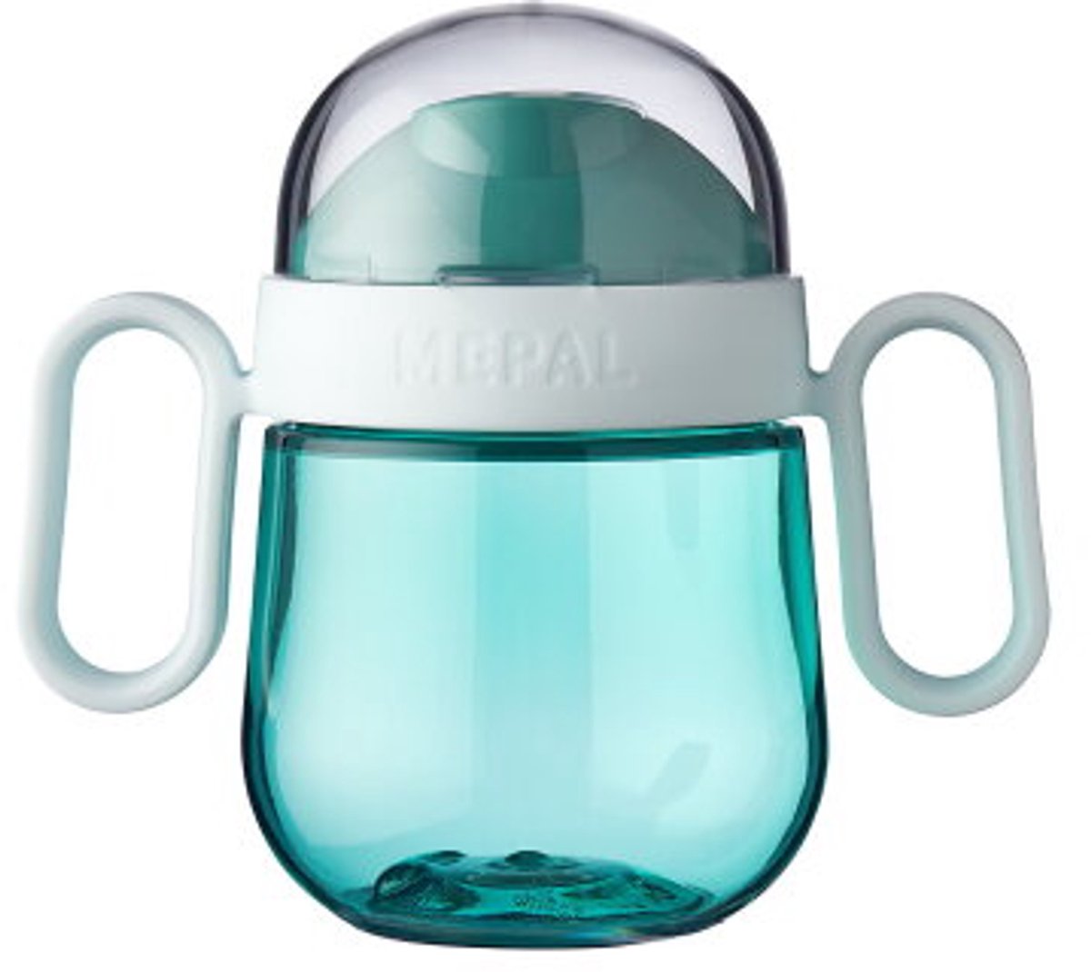 Mepal Mio antilekbeker 2.0 – 200 ml – Makkelijk vast te houden – Kinderservies – Deep Turquoise