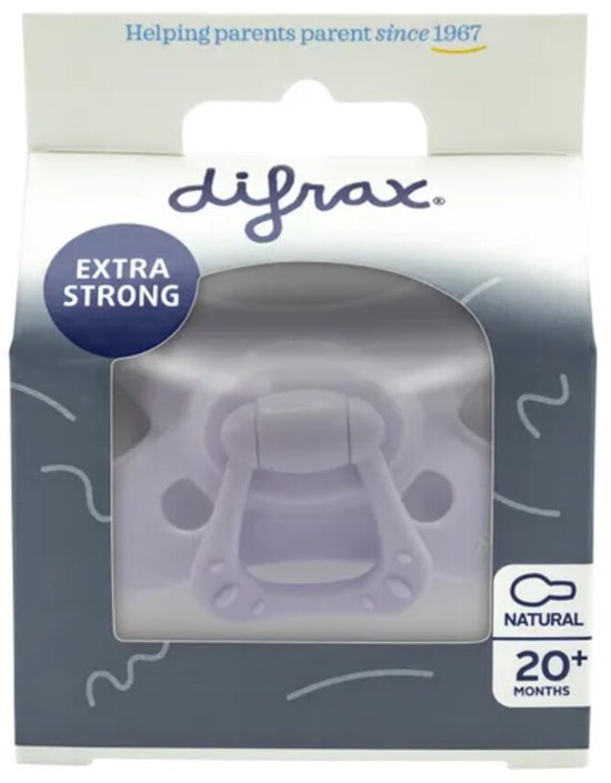 Difrax Flessenspeen Natural Medium - 2 x 2 stuks - Voordeelverpakking van Merkloos — afbeelding 2