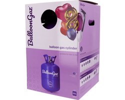 BalloonGaz - Helium Tank XXL (max. 85 ballonnen) - heliumtank voor ballonnen - helium - heliumpomp voor ballonnen - gastank ballonnen - heliumtanks - heliumballonnen verjaardag