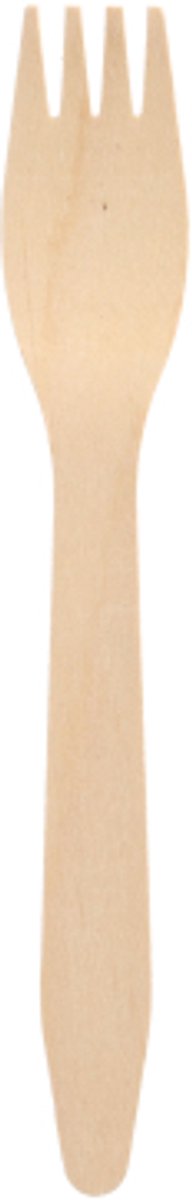PAPSTAR houten-vork ´pure´, lengte: 165 mm, 25 stuks