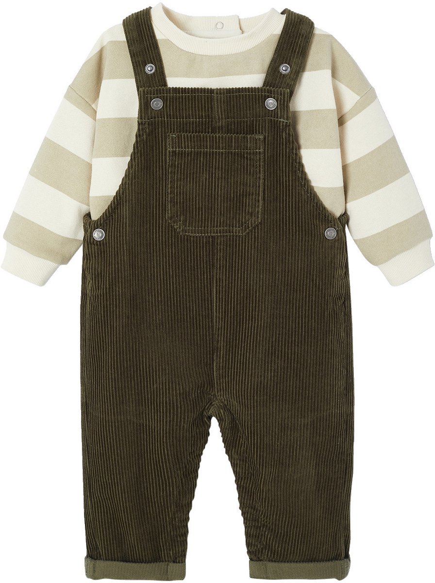 Vertbaudet Babyset sweater + salopet