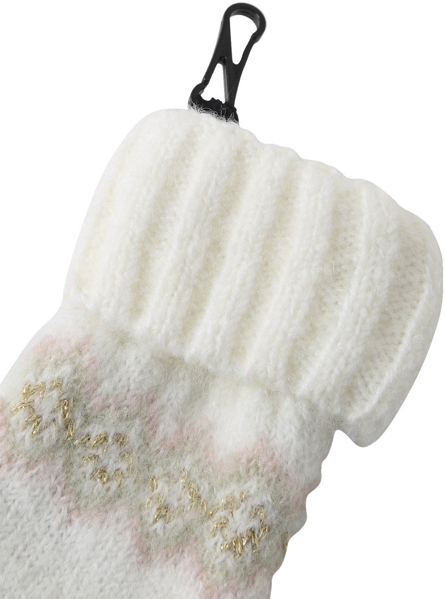 Vertbaudet Jacquard babyset muts + snood + wanten/handschoenen voor meisjes