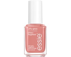 essie boho rodeo barn bohème nagellak - jelly gloss - salonkwaliteit - oudroze - 13,5ml
