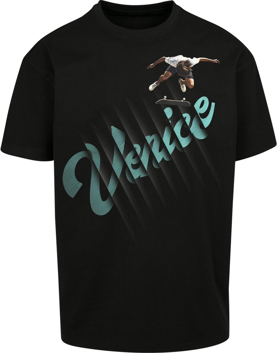 Mister Tee Venice Oversize Heren T-shirt S Zwart