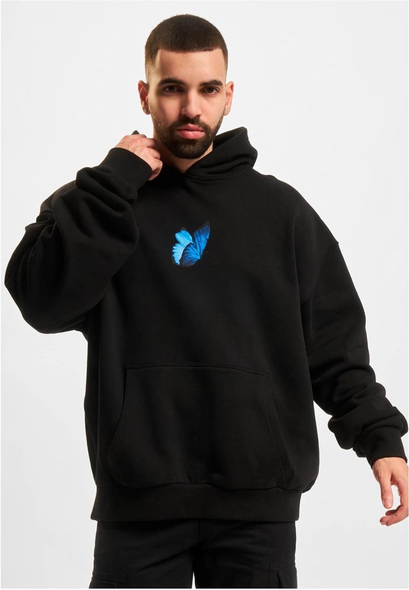 Mister Tee Le Papillon Heavy Oversize Hoodie/trui XS Zwart