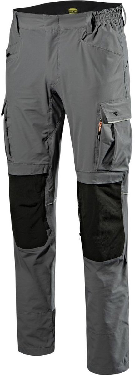 Utility Diadora Arbeitshose Pant Tech Performance Steel Gray-4XL