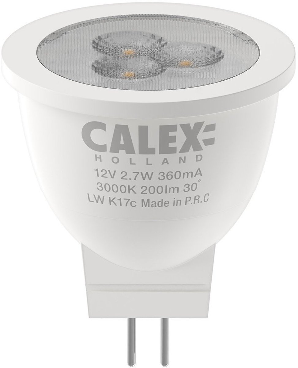 Calex | LED Reflector | MR11 | SMD | GU4 fitting | 2.7W | 12V