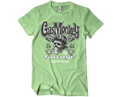 Gas Monkey Garage T-shirt GmgCustom Motors Skull T-shirt GMG-1-GMG040-H95-13