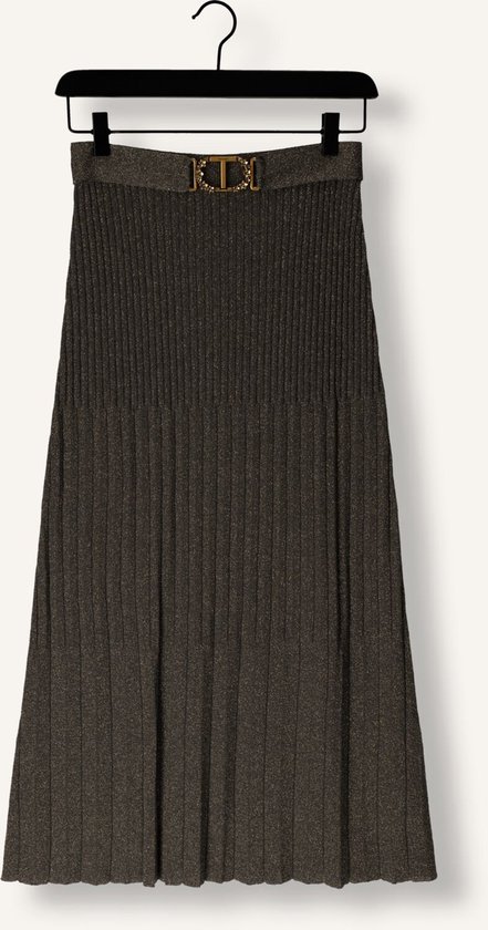 Twinset Milano 242tt3462 Jupes Femme - Métallisé - Taille XS