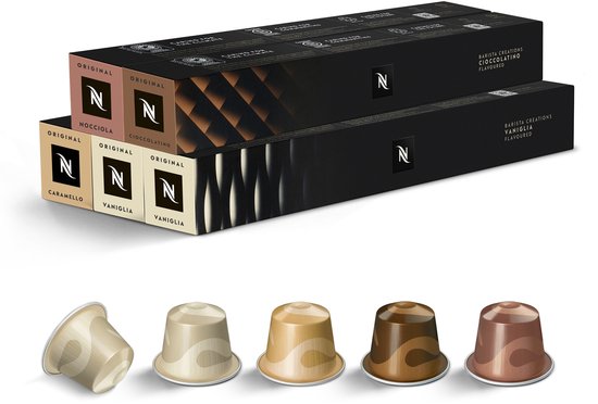 Nespresso koffiecups Barista Flavoured Original 50 pack